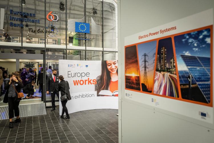 EuropeWorks exhibition in Brussels